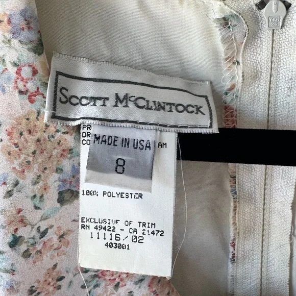 Scott McClintock floral Flutter Sleeve Maxi Dress - Picture 3 of 7